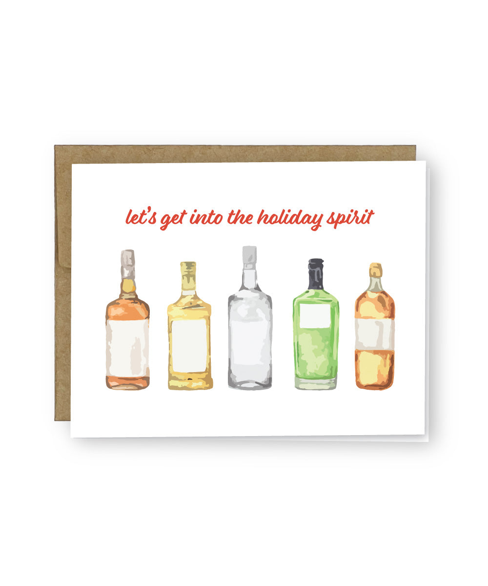 Holiday Spirit Greeting Card