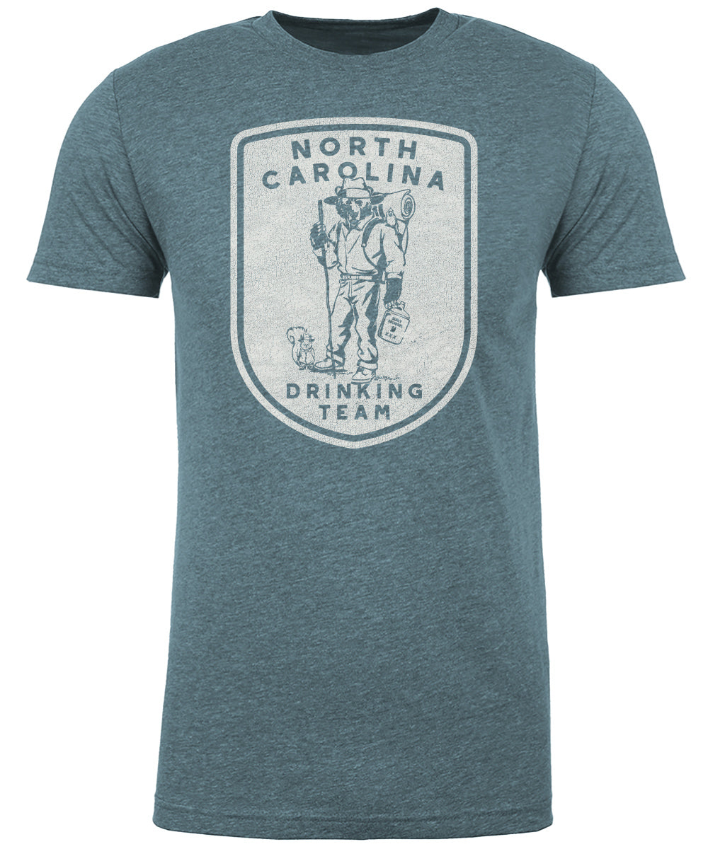 North Carolina Drinking Team Vintage Blue