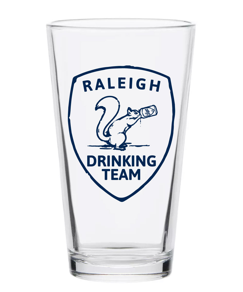 Raleigh Drinking Team Pint Glass