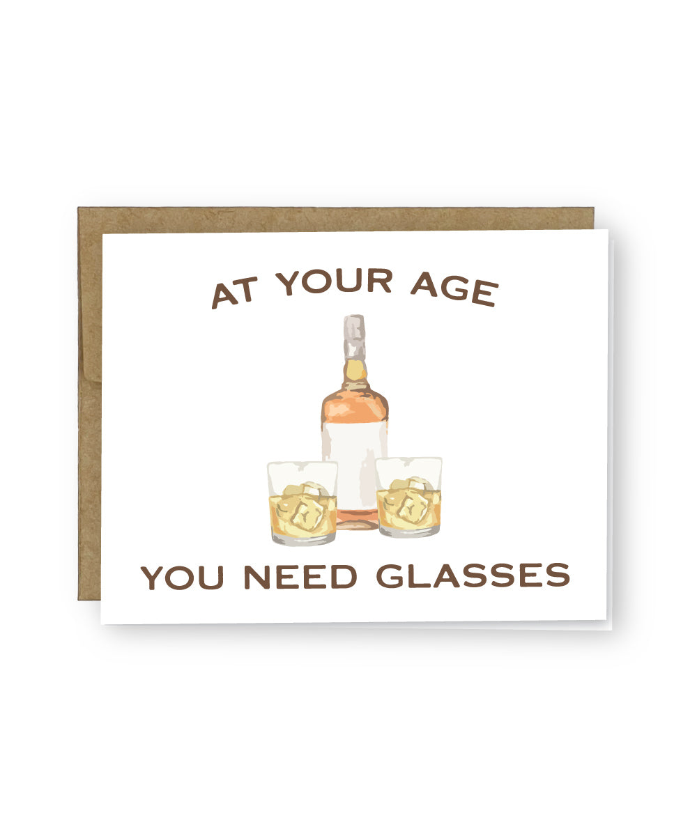 At Your Age Birthday Greeting Card