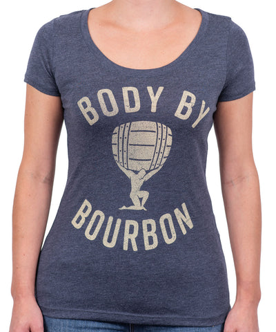 Body by Bourbon Scoop Neck T-Shirt