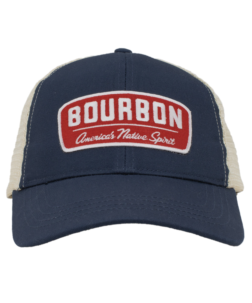 Bourbon Native Blue Eco Trucker Hat