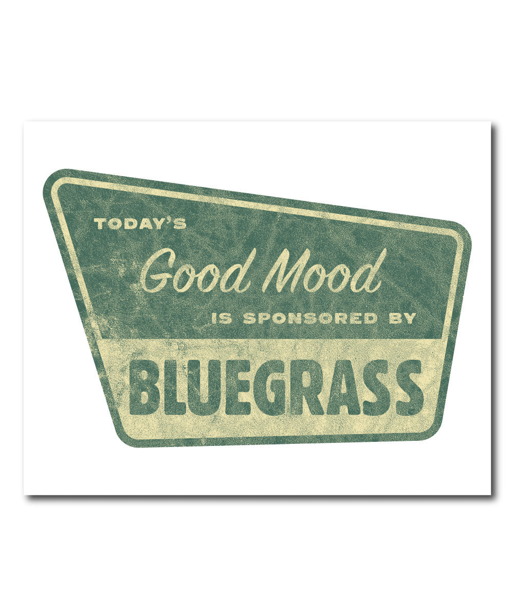 Good Mood Bluegrass 8x10 Print