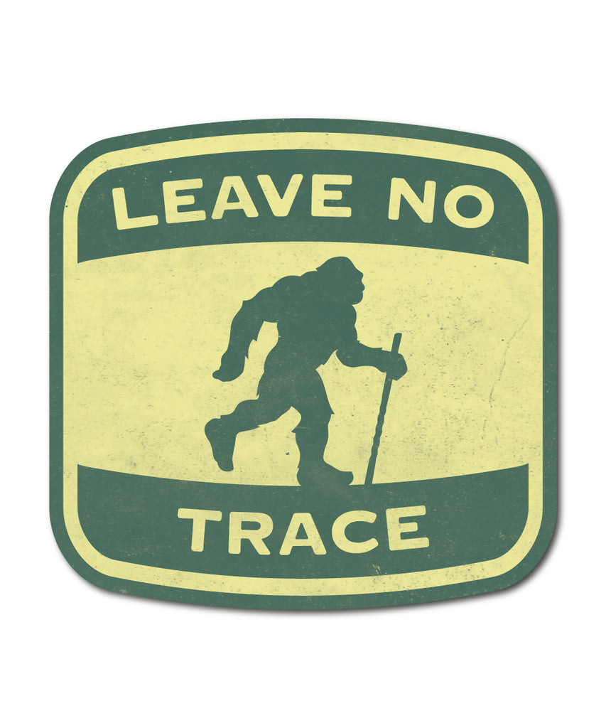 Leave No Trace Die-cut Stickers, Outdoorsy Stickers