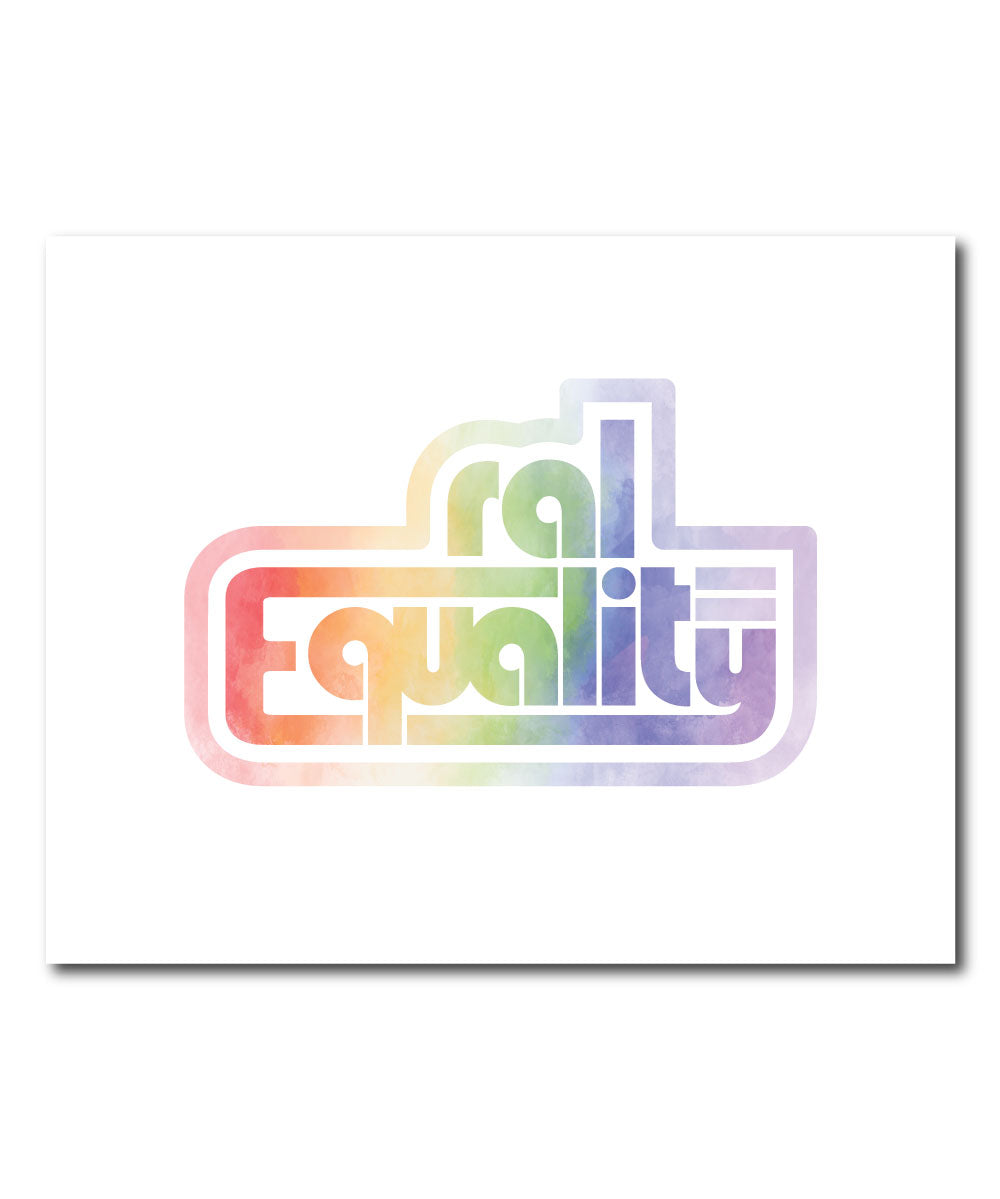 RalEquality Pride 8x10 Print