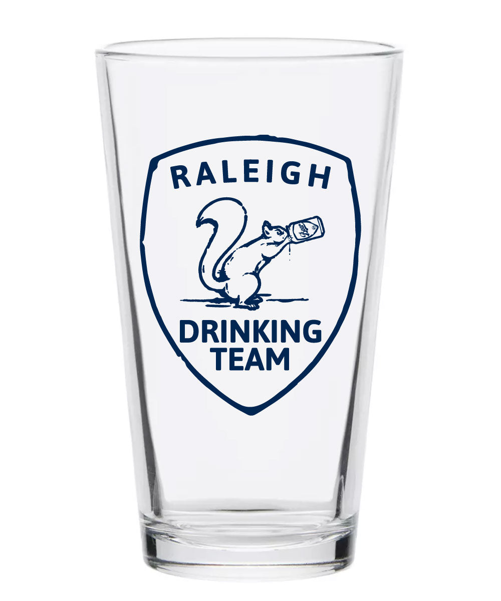 Raleigh Drinking Team Pint Glass