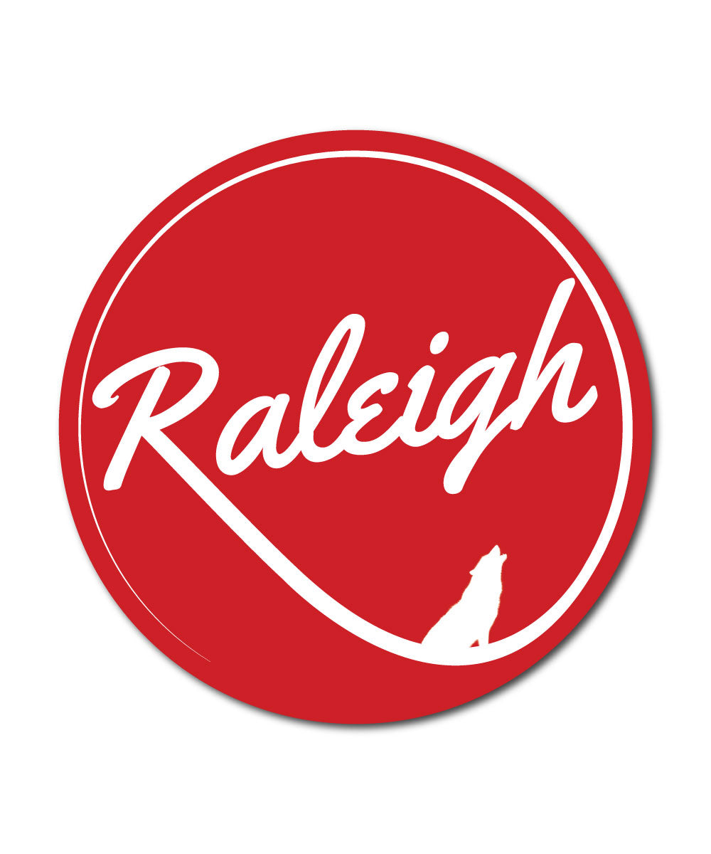 Raleigh Moon Sticker