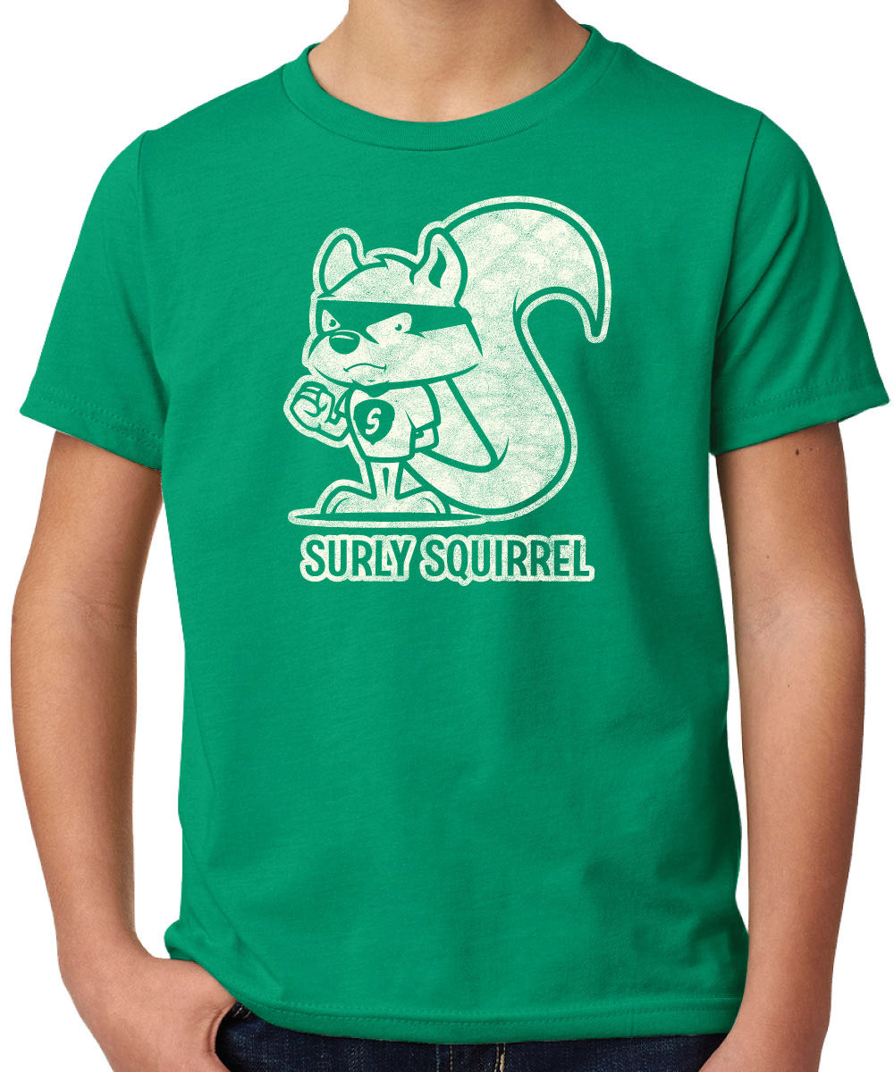 Youth Surly Squirrel Superhero T-Shirt