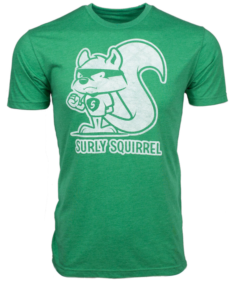 Surly Squirrel Superhero T-Shirt
